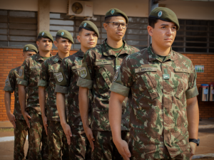 2024 - Set - Solenidade de entrega de insígnias às praças recém-promovidas à graduação de 3º Sargento Temporário